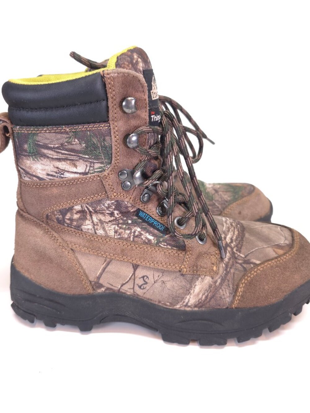 Itasca Waterproof Realtree Camo 800g Thinsulate Hunting Boots Women's 6
